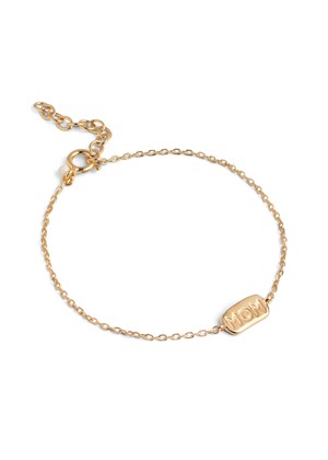 Mom bracelet Gold Enamel 