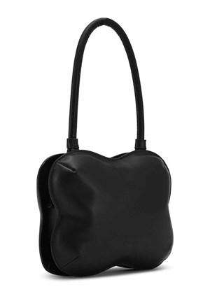 Butterfly top handle bag Black A5207 Ganni 