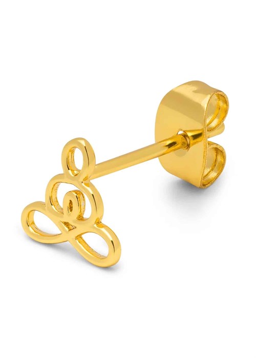 Zen earring Gold Lulu Copenhagen