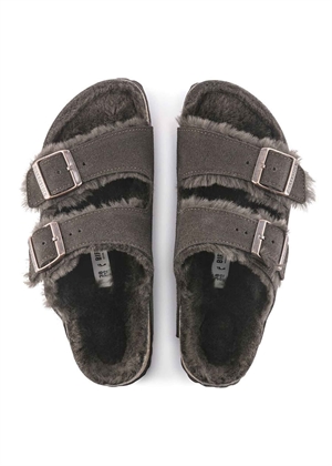 Arizona Shearling LEVE sandal Mocca Birkenstock 