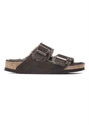 Arizona Shearling LEVE sandal Mocca Birkenstock 