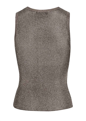 Silvi top Warm Grey Metallic Gestuz 