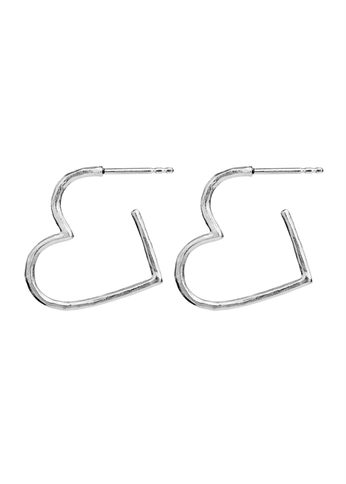 Laia midi earrings Silver Maanesten 