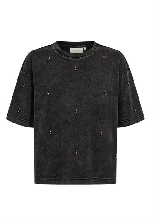 Muse Embellished deco tee Sort Copenhagen Muse 