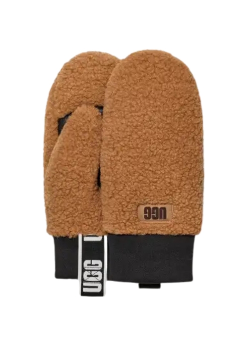 W Sherpa mitten Chestnut UGG