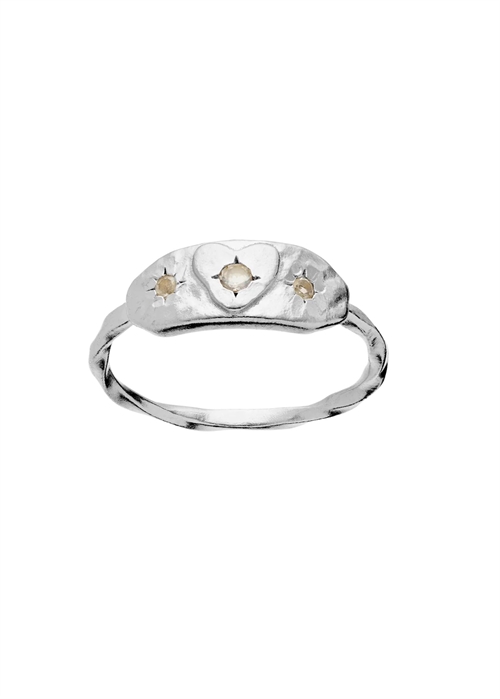 Amarit ring Silver Maanesten 