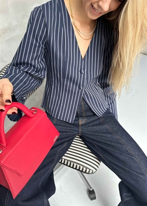 Millie bluse Navy Blazer Stripe Baum Und Pferdgarten