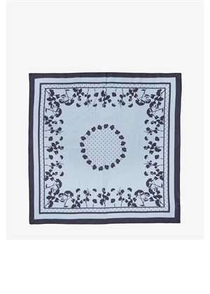 Vilja Cotta scarf Clear Blue Sky Becksøndergaard 