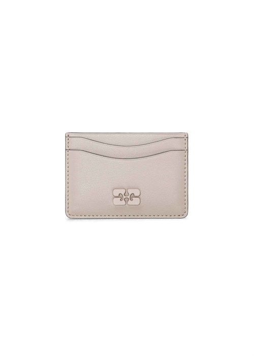 Bou card holder Oyster Gray A5962 Ganni 