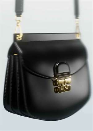 Apo-G small bag Black A6449 Ganni 