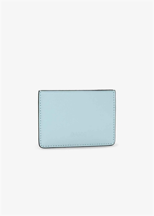 Strass Bou card holder Icy Blue A6467 Ganni 