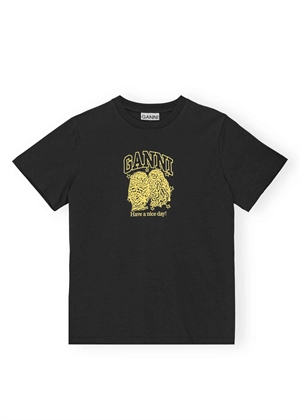 Owls tee Phantom T4059 Ganni 