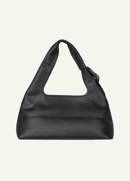 Tropea Buckle Hobo bag Jet Black Stine Goya 