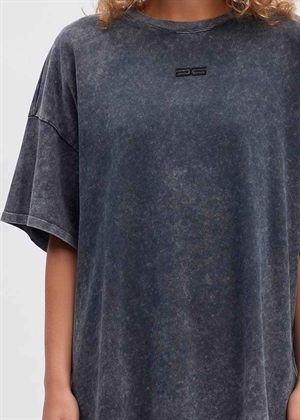 Jio oversize tee Dark Grey Washed Gestuz 