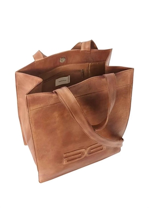 Toty bag Brown Faded Effect Gestuz 