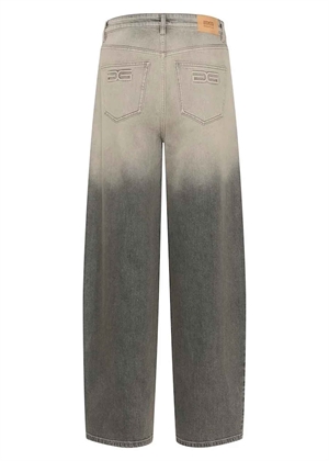 Zorelly HW wide jeans Grey Faided wash Gestuz 