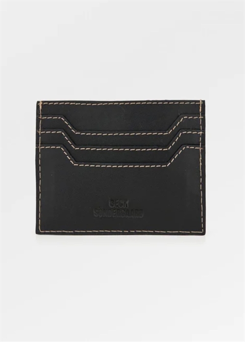 Glossy Card holder Sort Becksøndergaard 