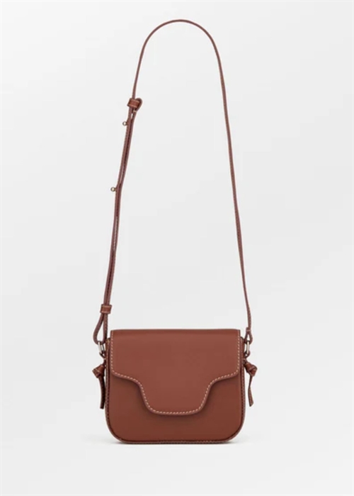 Glossy Iris small bag Mocha Brown Becksøndergaard 