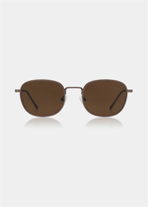 Hello solbrille Matte Brown A.Kjærbede