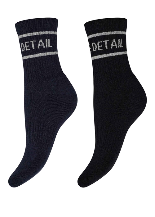 Hype The Detail tennis sock 2-pk Navy/Black 