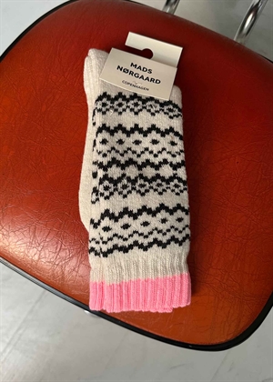 Iceland sali sock Winter White Mads Nørgaard 