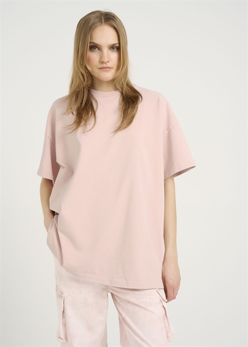 Millo oversize tee Light Pink Washed Gestuz