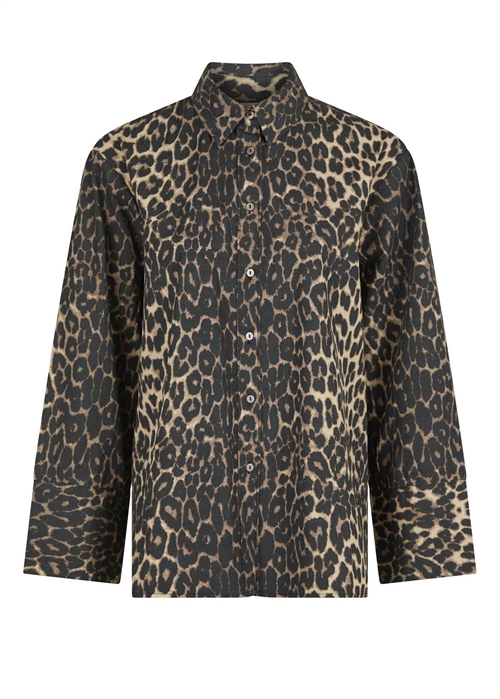 Dita Leo skjorte Leopard Neo Noir 