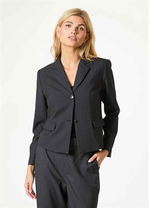 Djala pinstripe blazer Antrasit Neo Noir 