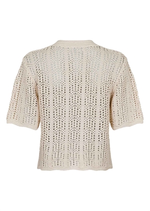 Ellen Crochet strik cardigan Neo Noir 