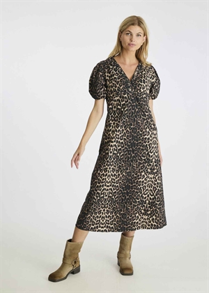 Illana Leo kjole Leopard Neo Noir 