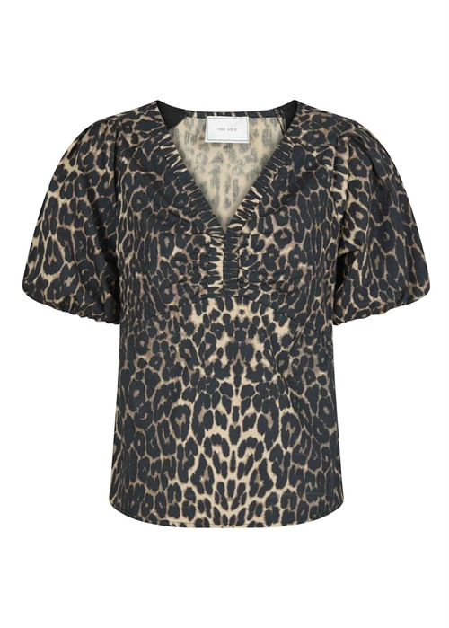 Irina Leo bluse Leopard Neo Noir