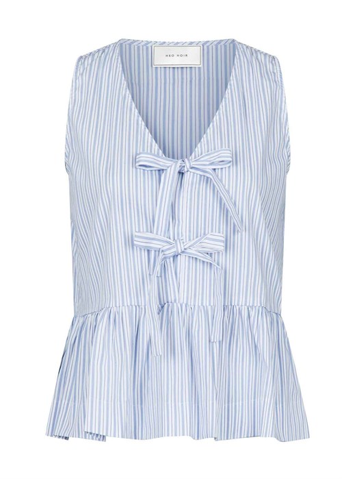 Manja stripe top Light Blue Neo Noir 