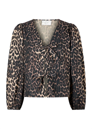 Tova leo bluse Leopard Neo Noir 