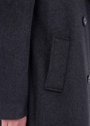 Williams wool coat Dark Grey Neo Noir 