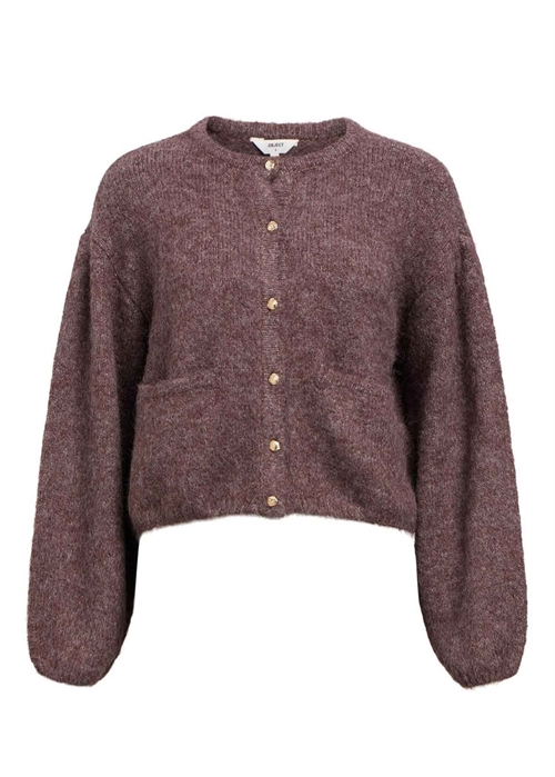 Saggia ls knit cardigan Morel Object 