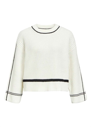 Sorina ls knit pullover Cloud Dancer Object 