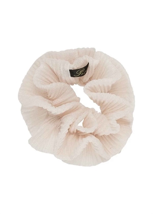 Plisse scrunchie Creme Pico 