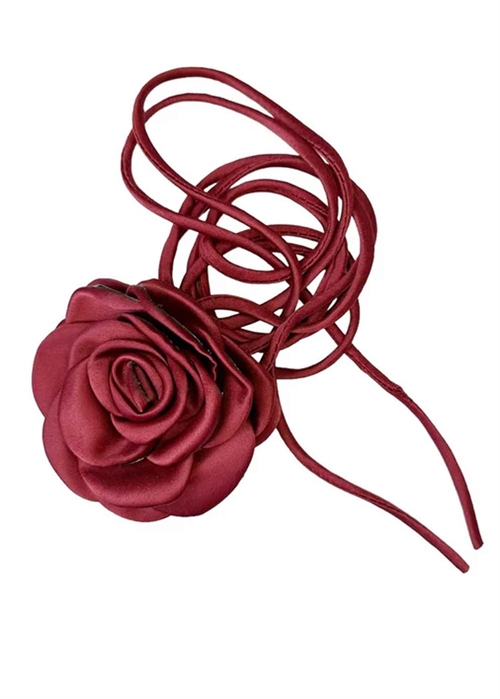 Satin rose string Wine Pico 