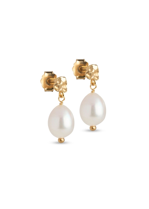 Poe Pearl studs Pearl Enamel 