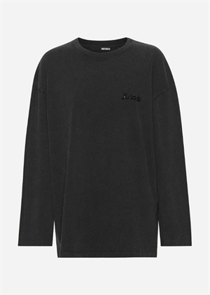 Tinnea Long sleeve tee Black ROTATE By Birger Christensen 