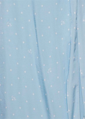 Textured midi wrap kjole Light Blue ROTATE By Birger Christensen 