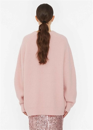 Brandy Oversized sweater Silver Pink ROTATE By Birger Christensen 