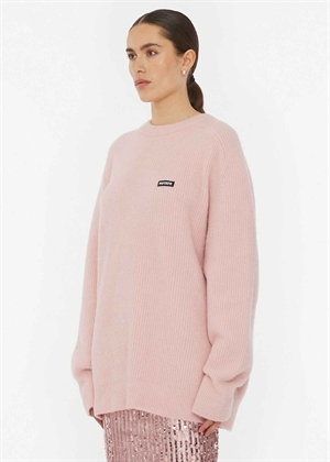 Brandy Oversized sweater Silver Pink ROTATE By Birger Christensen 