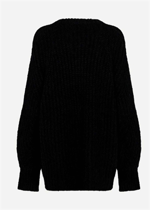 Brandy Knitted Logo sweater Black ROTATE By Birger Christensen