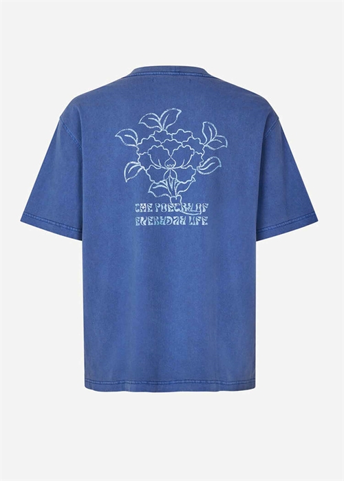 Sapoetry tee 14508 True Navy Lotus Samsøe