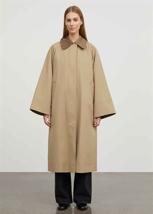 Gaby coat Dark Sand Skall Studio 