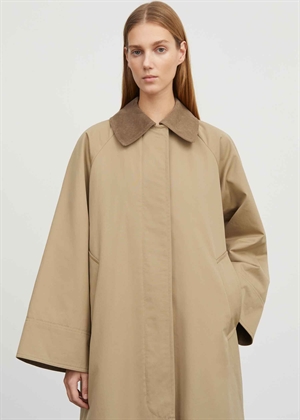 Gaby coat Dark Sand Skall Studio 