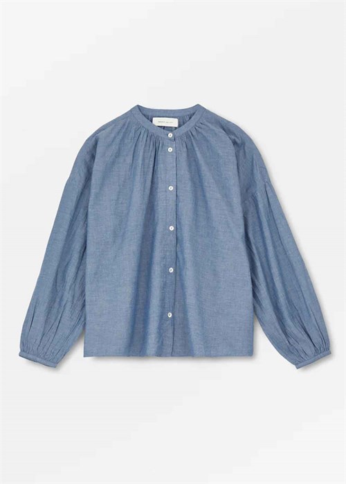 Cilla skjorte Blue Chambray Skall Studio 