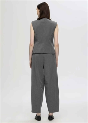 Piya Fitted vest Dark Grey Melange Selected Femme 