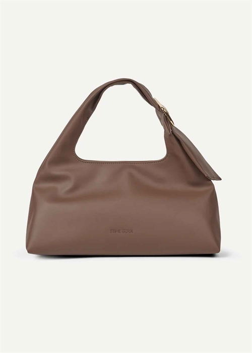 Tropea Buckle Hobo bag Chocolate Stine Goya 